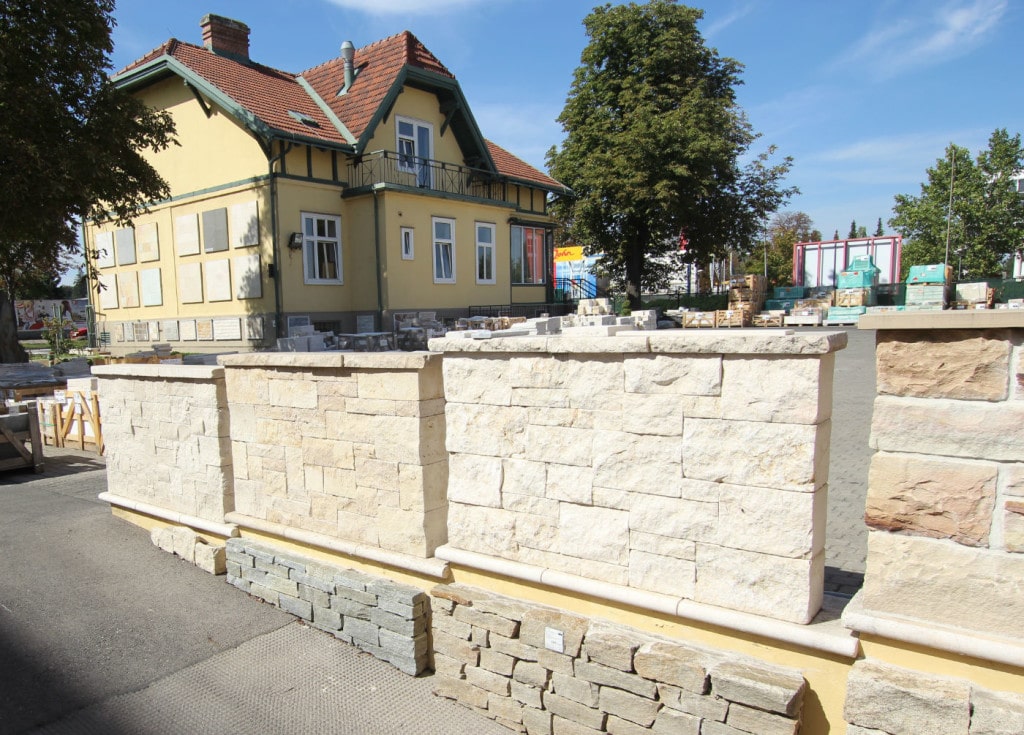 stone and natural stone walls in vienna