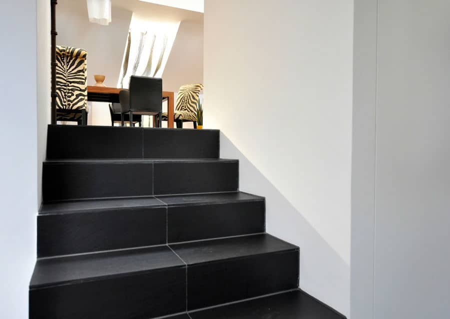 Slate Living Area Stairs