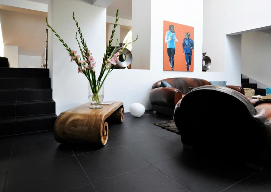Slate Living Room Black