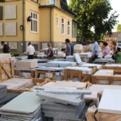 Stone floor terrace Vienna
