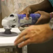 Guests can carve stone themselves