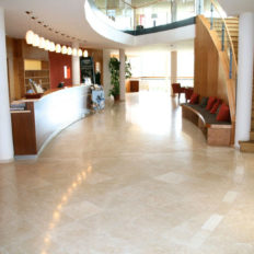 Natural stone limestone floor