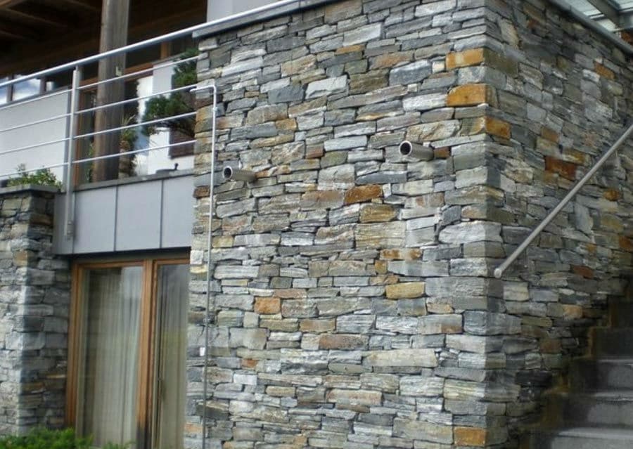 Quarry stone house