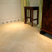 Limestone floor antique inside