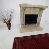 Fireplace natural stone