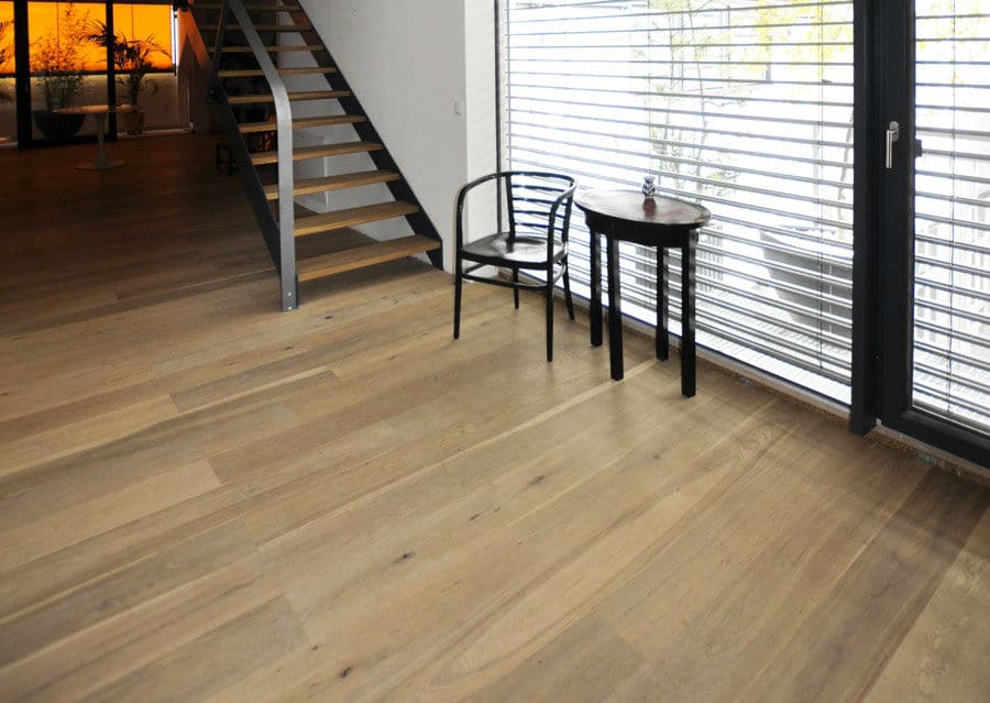 Solid Wood Parquet Oak Living Room