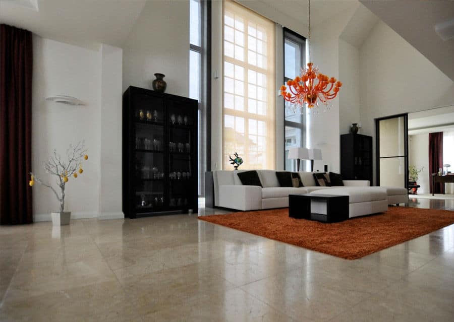 Stone Floor Natural Stone Interior Limestone Levante Crema Living Room