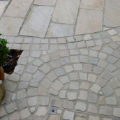 Natural stone pavement sandstone
