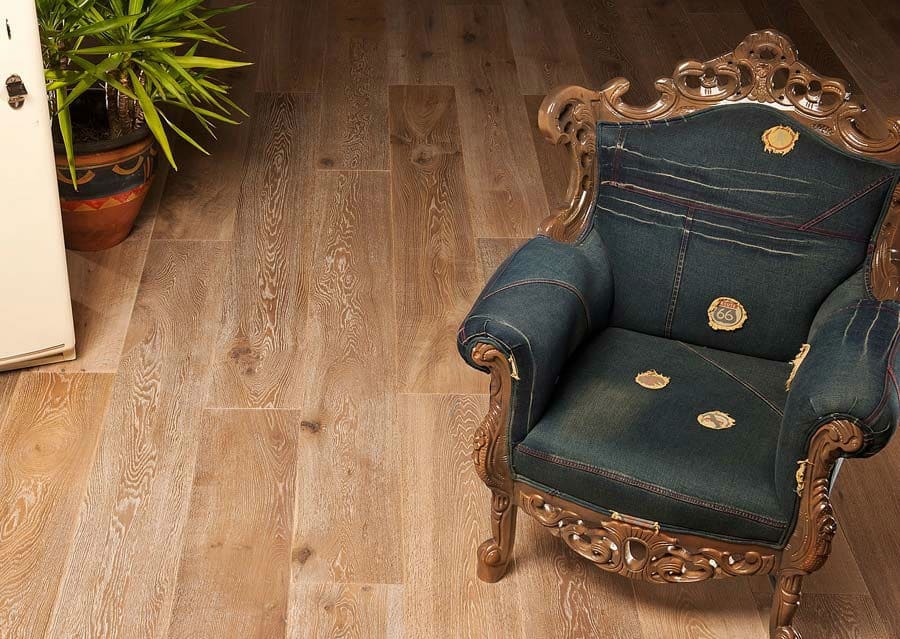 Parquet flooring oiled oak