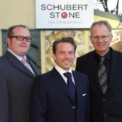 Stone and glass event at the Schubert Stone Center