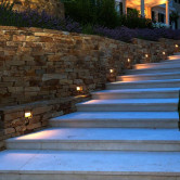 Stone stairs outside