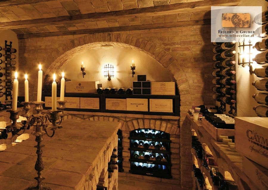Furnish wine cellar