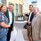Paul Loser und Bernhard Schauer bei Schubertstone