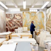Mamorplatten bei Schubertstone in Wien