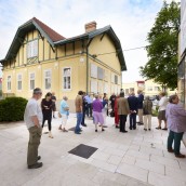 Schubertstone in Wien zeigt Bodenplatten aus Naturstein