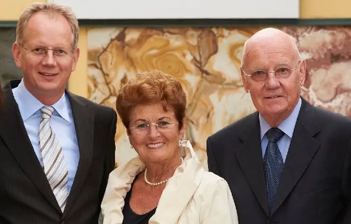 familie-schubert Thomas Schubert, Nina Schubert, Karlheinz Schubert vlnr.