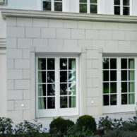 Fassade mit Kalkstein gestockt-3