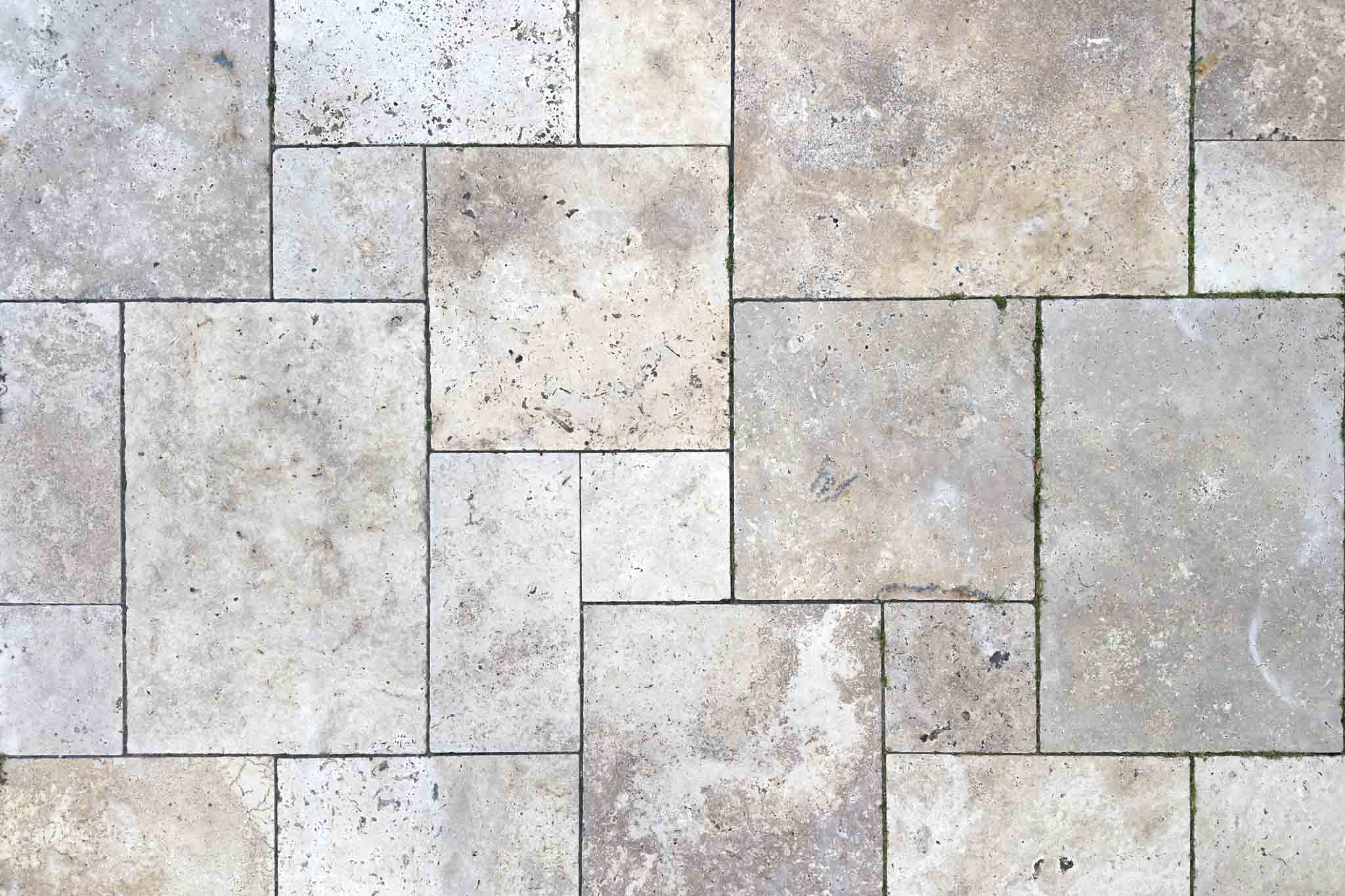 Travertin Naturstein Terrassenplatten